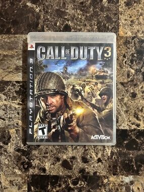Call Of Duty 3 Sony PS3 Video Game